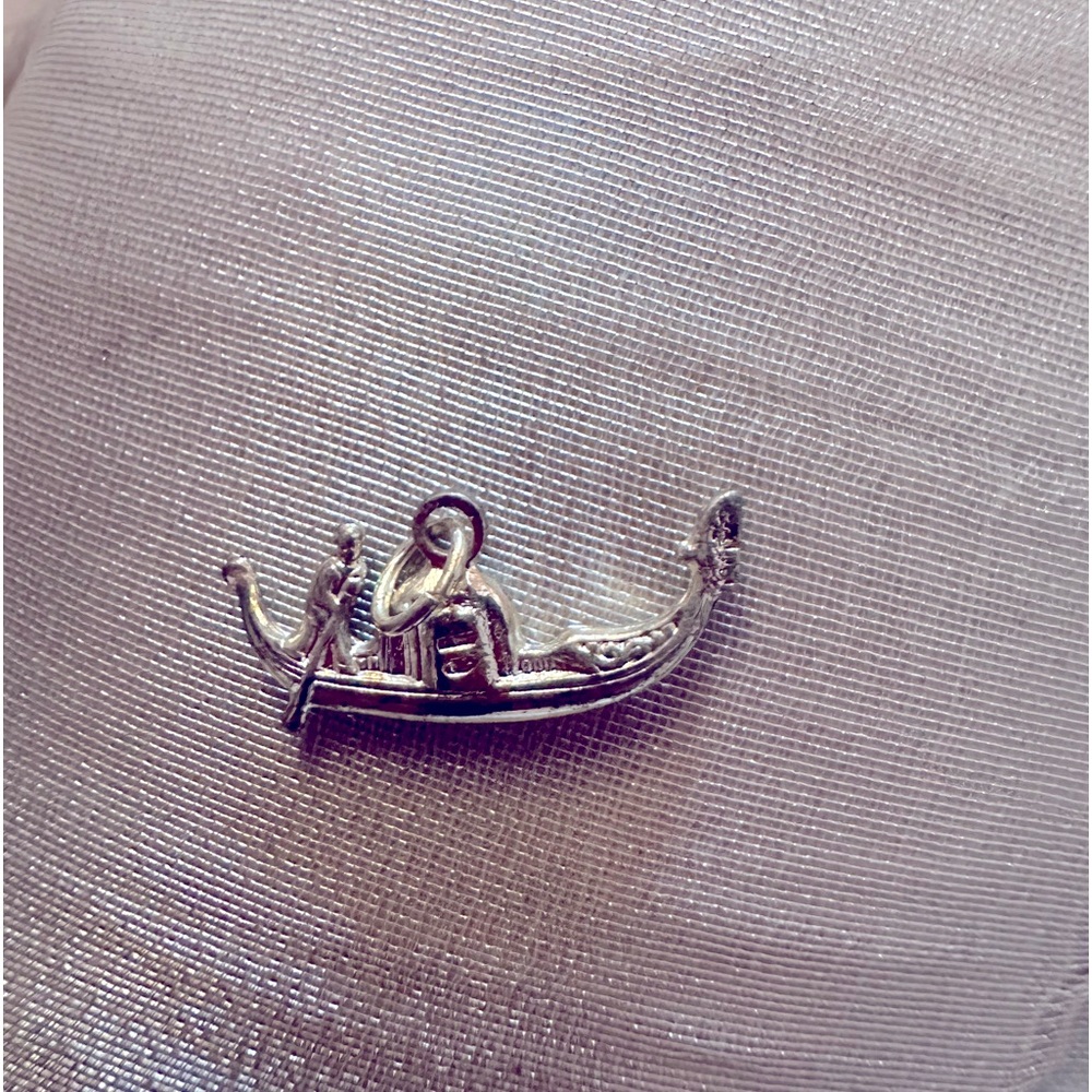 COPY - Sterling silver gondola charm